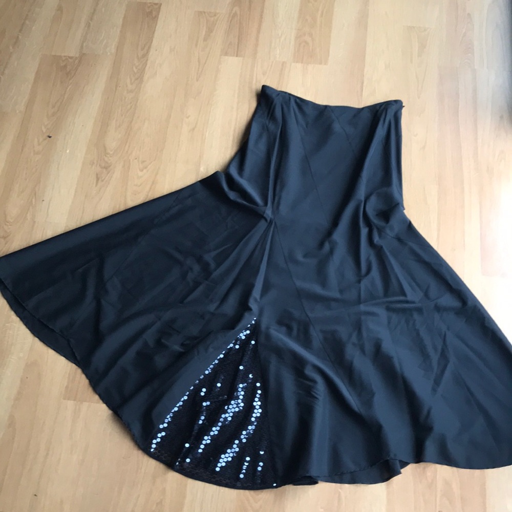 BOSS silk long skirt, size10